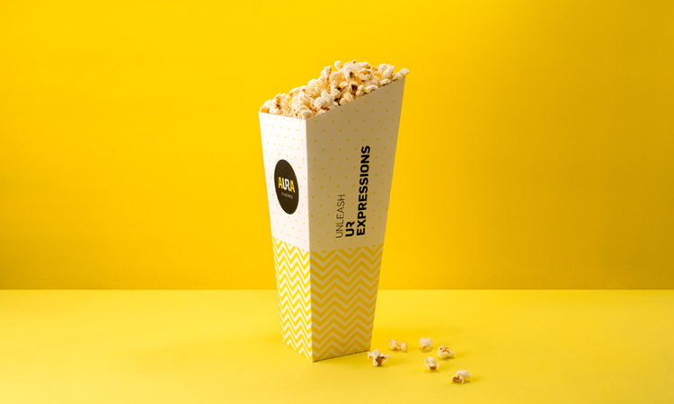 Aura cinemas mattannur packaging design for popcorn.jpg