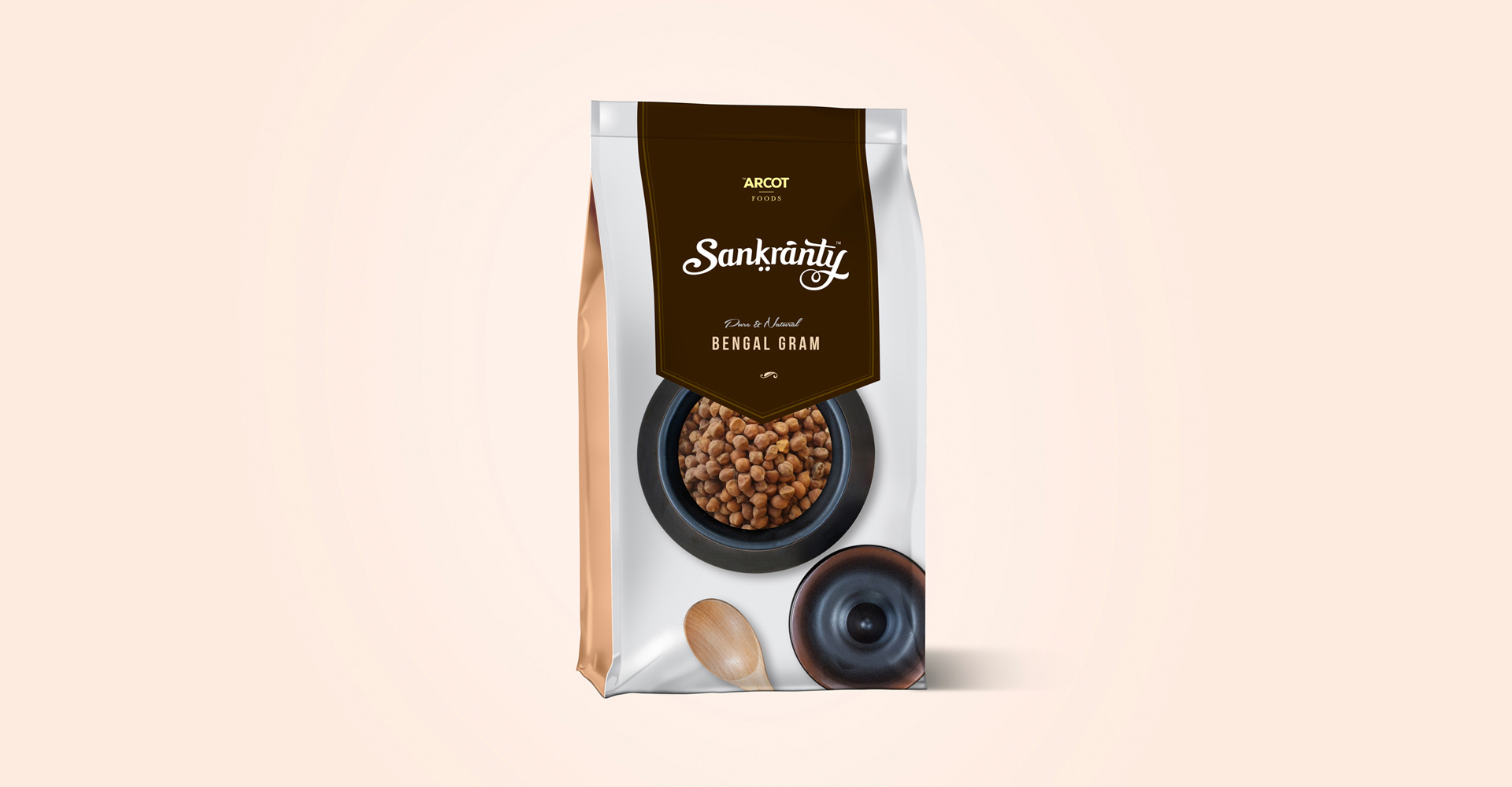 Sankranty packaging design: Bengalgram