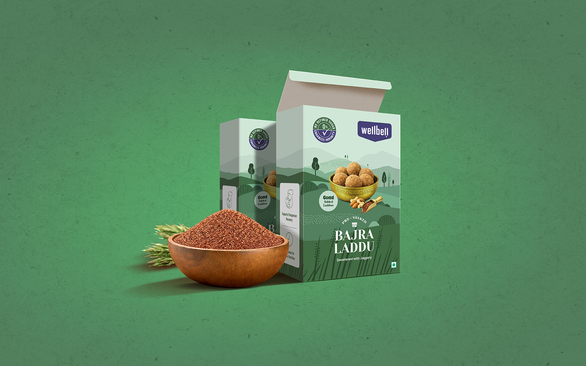 Centroid Polymer Technologies portfolio box with a bold red design, featuring the company logo and minimalistic graphic elements, used for showcasing products and services