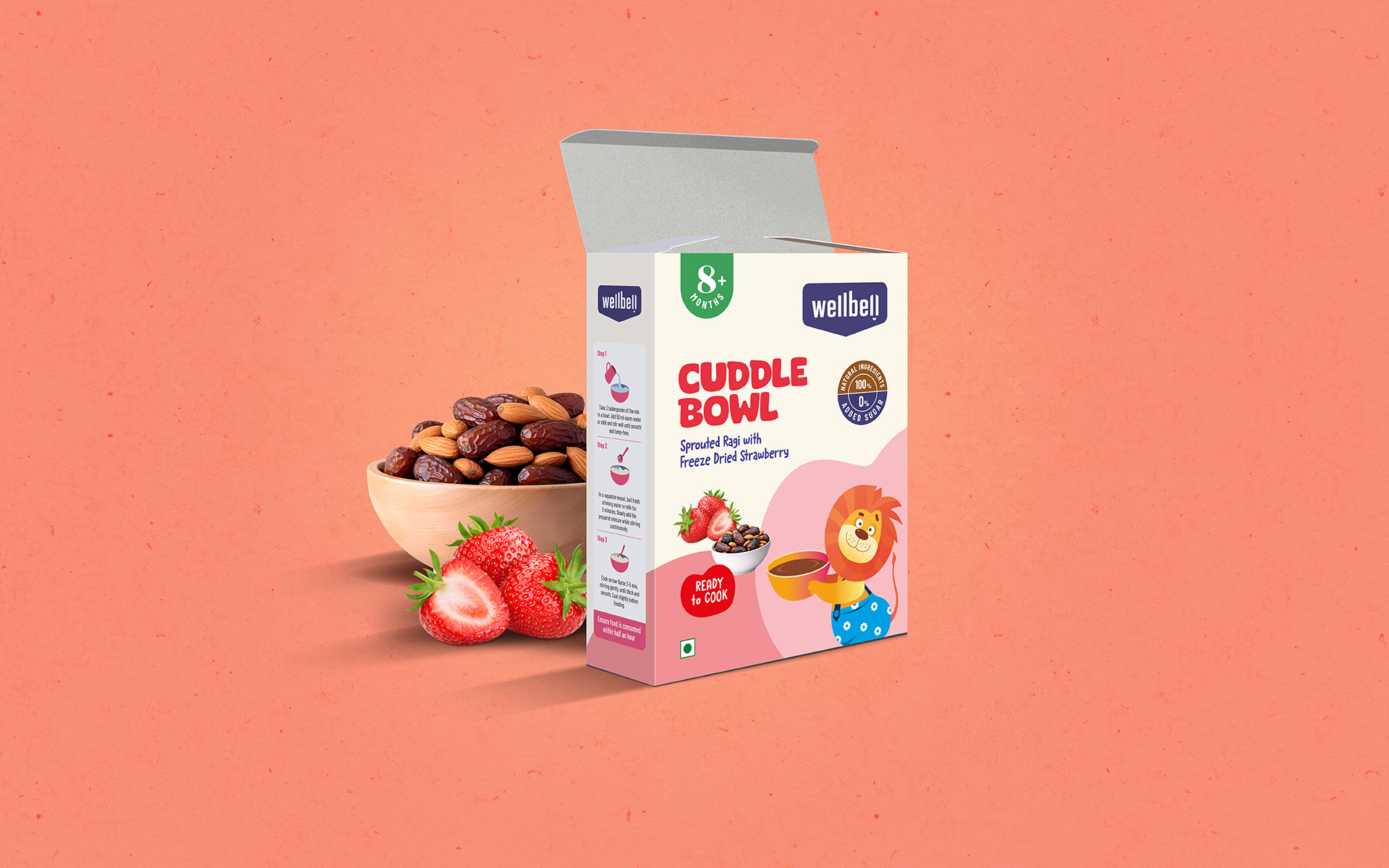 Detailed view of Centroid Polymer Technologies red portfolio box showing the 'Concept to Reality' label and logo, emphasizing design and manufacturing expertise